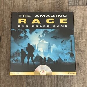The Amazing Race DVD Board Game Pressman 2006 New & Factory Sealed